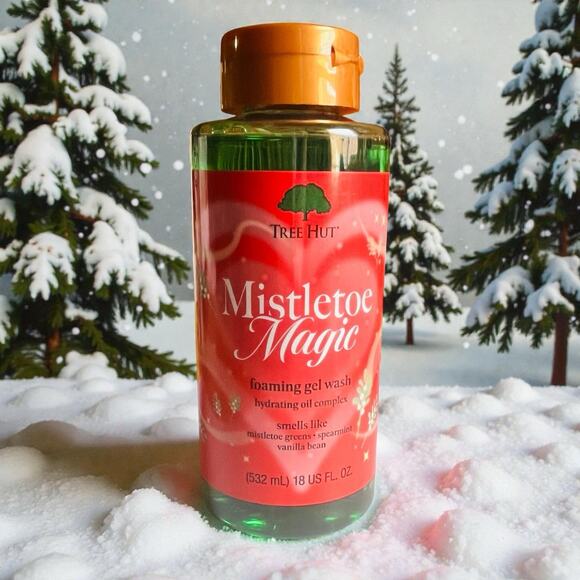 Tree Hut Other - Tree Hut Mistletoe Magic Foaming Gel Body Shower Wash - 18 Fl. Oz. - New Sealed